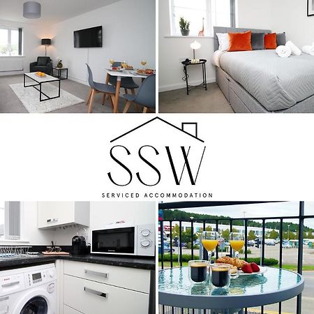 No 43 Stadium Views By Ssw - 2Br, Parking, Sleeps 4, 3Min Walk To Stadium, 10Min Drive To City Centre, Marina And Close To M4 Morriston Екстер'єр фото