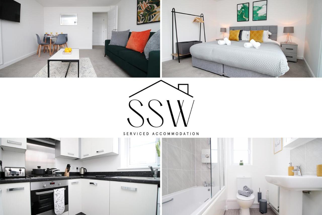 No 43 Stadium Views By Ssw - 2Br, Parking, Sleeps 4, 3Min Walk To Stadium, 10Min Drive To City Centre, Marina And Close To M4 Morriston Екстер'єр фото